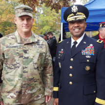 Patriot's Point 2018 - Staff Sgt. Broadway and Brg. Gen. Reginald Neal