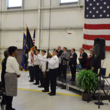 Post304 Honor Guard at McCollum Airport