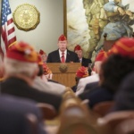 Commander Reistad Addresses Legion Leadership