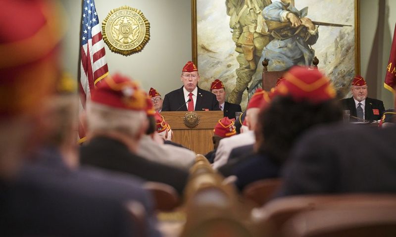 Commander Reistad Addresses Legion Leadership – The Ron Asby North Cobb