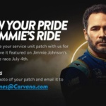 Jimmie Johnson Wants to Honor Your Military Unit Patch