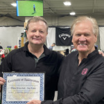 Certificate of Appreciation Given to Edwin Watts Golf