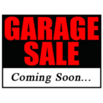 Post 304 Auxiliary Garage Sale May 21st