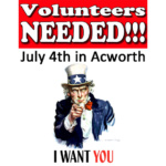 July 4th Volunteers
