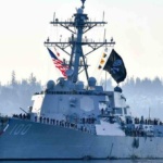 The Only Navy Warship Authorized to Fly a Pirate Flag at Sea