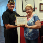 Post 304 Certificates of Appreciation Awarded