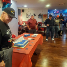 Jim Blake hosted the Navy Birthday Celebration