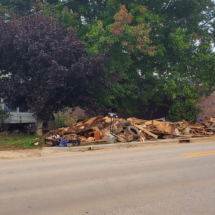 Damage in Waynsville, NC