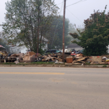 Damage in Waynsville, NC