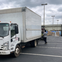 Unloading in S. Georgia