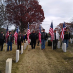 Post Members and Honor Guard Lay Wreaths for Wreaths Across America