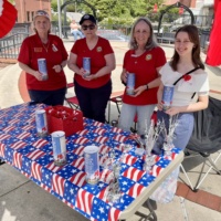 The Auxiliary’s Poppy Sale at City Hall in Acworth